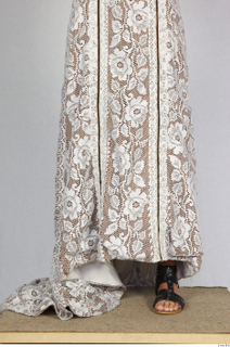 Photos Woman in Historical Dress 136 18th century beige dress…